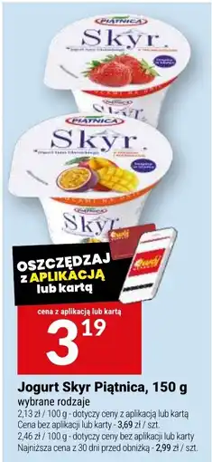 Twój Market Jogurt Skyr Piątnica oferta
