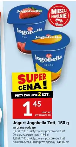 Twój Market Jogurt Jogobella Zott oferta