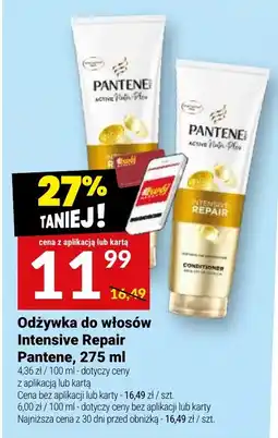 Twój Market Odżywka do włosów Intensive Repair Pantene oferta