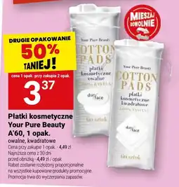 Twój Market Płatki kosmetyczne Your Pure Beauty A'60 oferta