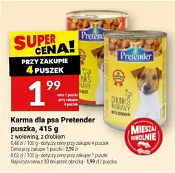 Twój Market Karma dla psa Pretender oferta