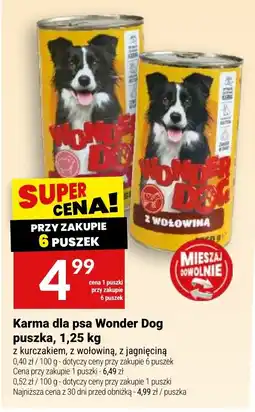 Twój Market Karma dla psa Wonder Dog oferta
