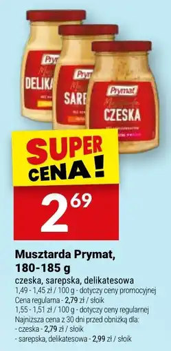 Twój Market Musztarda Prymat oferta