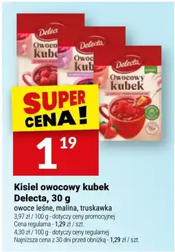 Twój Market Kisiel owocowy kubek Delecta oferta