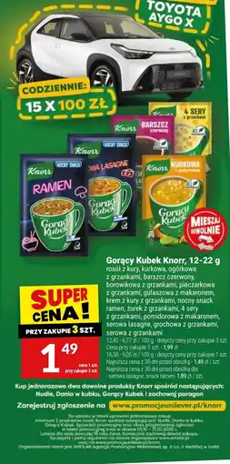 Twój Market Gorący Kubek Knorr oferta