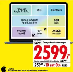 Media Expert Laptop Apple oferta