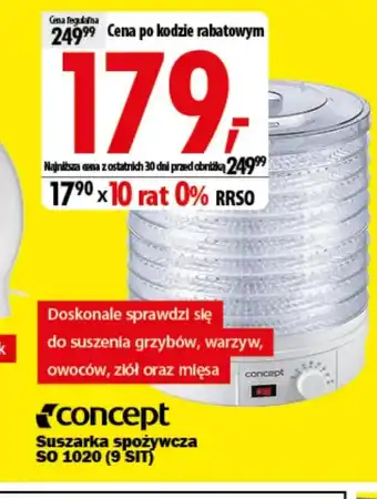 Suszarka do grzybów Concept