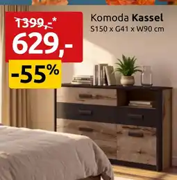 Black Red White Komoda Kassel oferta