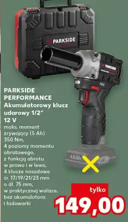 Kaufland Akumulatorowy klucz udarowy Parkside oferta