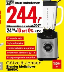Media Expert Blender kielichowy Götze & Jensen oferta