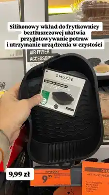 Biedronka Silikonowy wkład do frytkownicy beztłuszczowej Smukee Home oferta