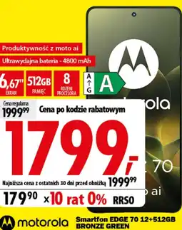 Media Expert Smartfon Motorola oferta
