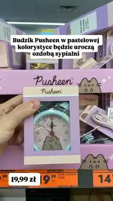 Biedronka Budzik Pusheen oferta