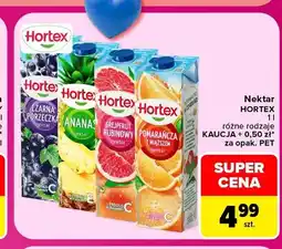 Carrefour Nektar Hortex pomarańcza z miąższem oferta