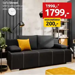 Black Red White Sofa S! oferta