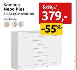 Black Red White Komoda Nepo Plus oferta