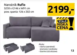 Black Red White Narożnik oferta