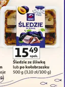 Auchan Śledzie Seko oferta