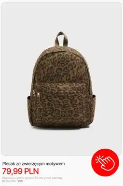Cropp Plecak ze zwierzęcym motywem Cropp oferta