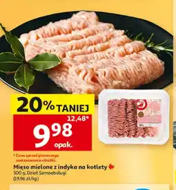 Auchan Mięso mielone z indyka na kotlety Auchan oferta