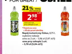 Auchan Napój izotoniczny Oshee oferta