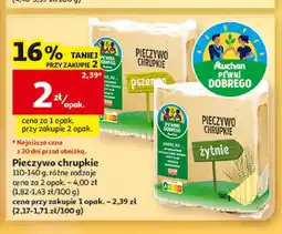 Auchan Pieczywo chrupkie pszenne Pewni Dobrego oferta