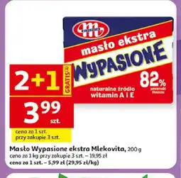 Auchan Masło Wypasione ekstra Mlekovita oferta