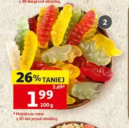 Auchan Żelki malinki oferta
