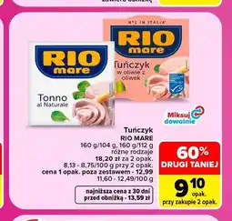 Carrefour Tuńczyk w sosie własnym Rio Mare oferta