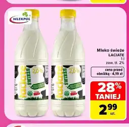 Carrefour Mleko świeże Łaciate 2% oferta