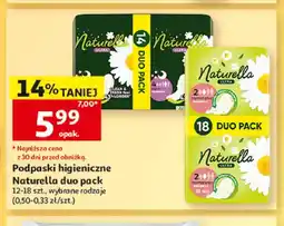 Auchan Podpaski higieniczne Naturella Ultra 2-pak 14 szt oferta