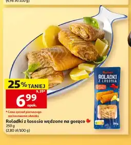 Auchan Roladki z łososia wędzone na gorąco Auchan oferta