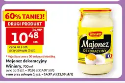 Auchan Majonez dekoracyjny Winiary oferta