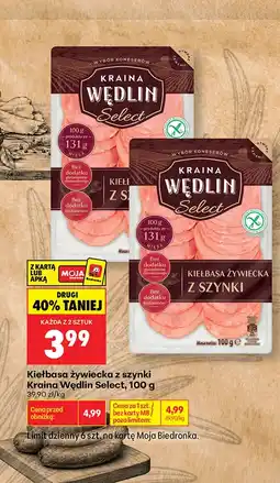 Biedronka Kiełbasa Kraina Wędlin oferta