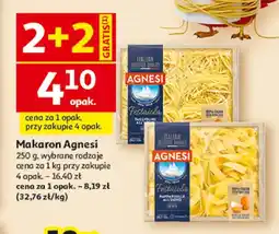 Auchan Makaron Agnesi tagliolini all'uovo oferta