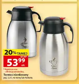 Auchan Termos nierdzewny na kawę oferta