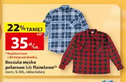 Auchan Koszula męska flanelowa Inextenso oferta
