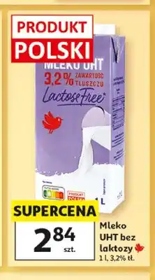 Auchan Mleko UHT bez laktozy 3,2% oferta