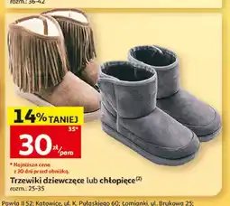 Auchan Trzewiki dziewczęce Inextenso oferta