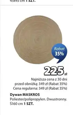 JYSK Dywan Maskros Ś160 cm oferta