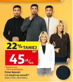 Auchan Polar damski na zamek Inextenso oferta