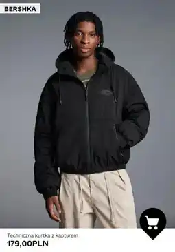 Bershka Techniczna kurtka z kapturem Bershka oferta