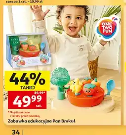 Auchan Zabawka edukacyjna Pan Brokuł One Two Fun oferta