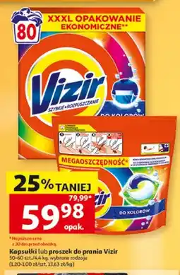Auchan Kapsułki do prania Vizir oferta