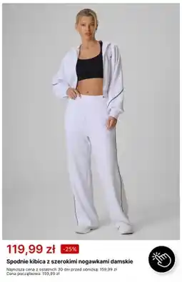4F Spodnie kibica z szerokimi nogawkami damskie 4F oferta