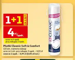 Auchan Płatki kosmetyczne Cleanic Soft & Comfort oferta
