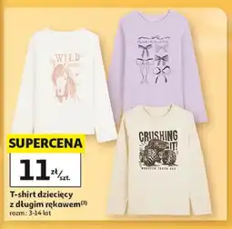 Auchan T-shirt dziecięcy z długim rękawem Inextenso oferta