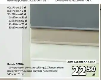 JYSK Roleta Senja 45x170 cm oferta