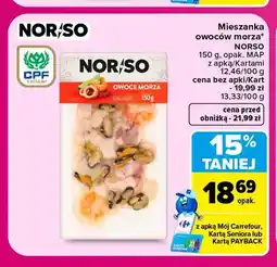 Carrefour Mieszanka owoców morza Norso oferta