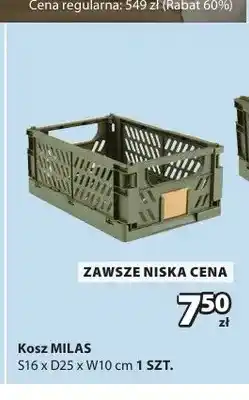 JYSK Kosz Milas 16x25x10 cm oferta